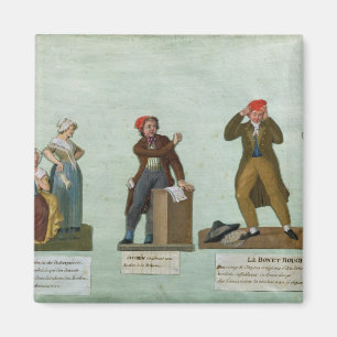 Imán Los calceteros de Jacobin