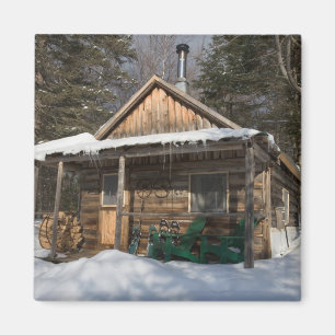 Imán Los camarotes del Little Lyford Pond del AMC