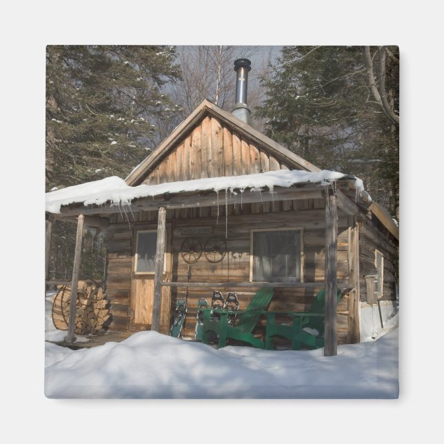 Imán Los camarotes del Little Lyford Pond del AMC (Frente)