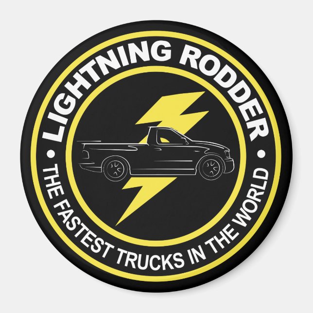 Imán Los camiones más rápidos (Frente)