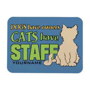 Imán LOS CATS TIENEN IMAGEN DE personalizado DEL PERSON