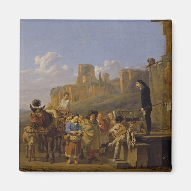 Imán Los charlatanes italianos, 1657 (Frente)