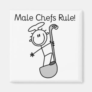 Imán Los chefs hombres mandan