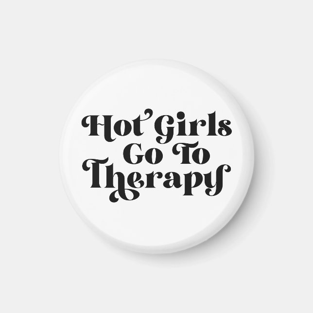 Imán Los Chicas Calientes Van Al Tratamiento (Frente)