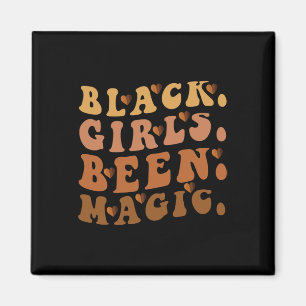 Imán Los Chicas negros han sido la magia Melanin Afro-A
