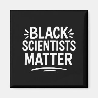Imán Los científicos negros importan -