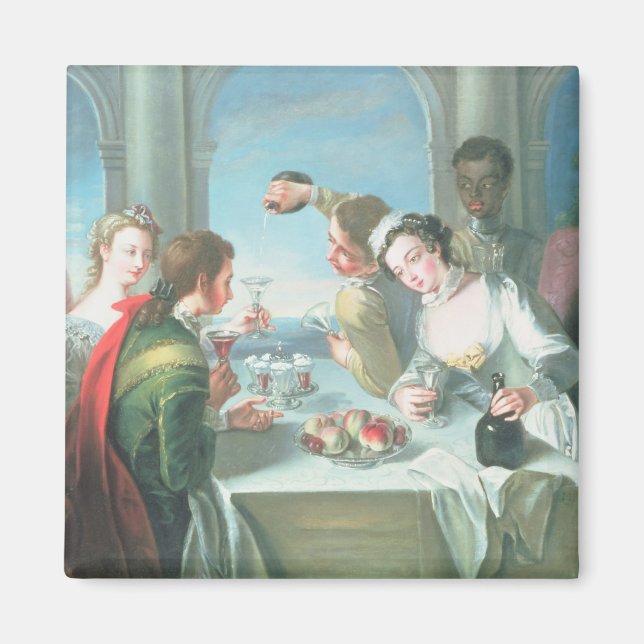 Imán Los cinco sentidos (Frente)