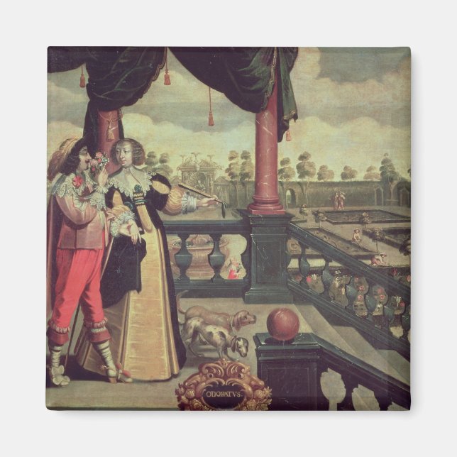 Imán Los cinco sentidos: oler (Frente)