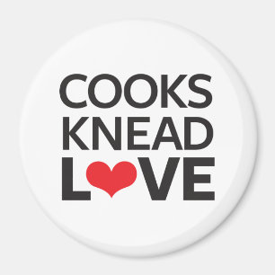 Imán Los cocineros amasan amor