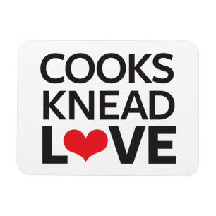 Imán Los cocineros amasan amor