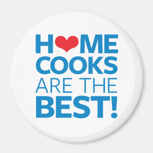 Imán Los cocineros del hogar son el mejor