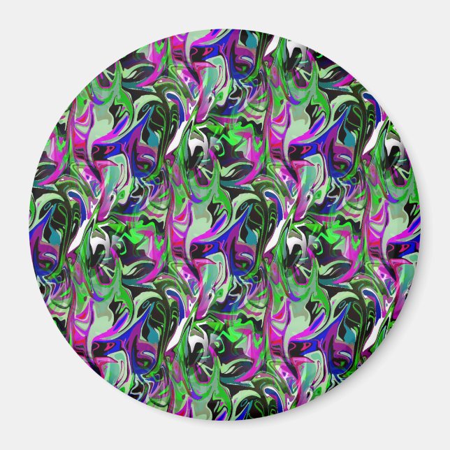 Imán Los colibríes en vuelo...... (Frente)