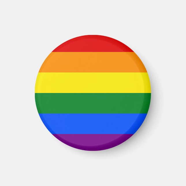 Imán Los colores del arcoiris (Frente)