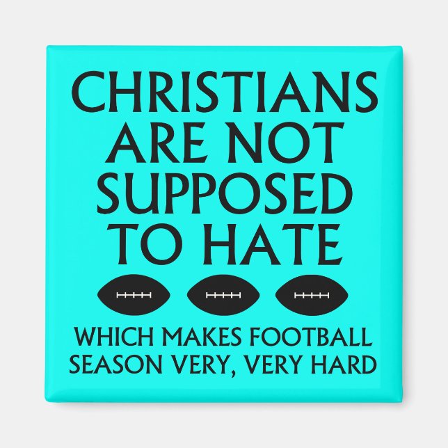 Imán Los cristianos no deben odiar el fútbol (Frente)