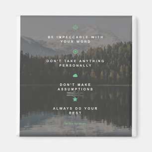 Imán Los cuatro acuerdos