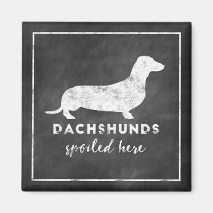 Imán Los Dachshunds estropearon aquí la pizarra del
