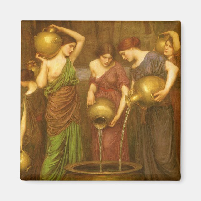 Imán Los Danaides de John William Waterhouse (Frente)
