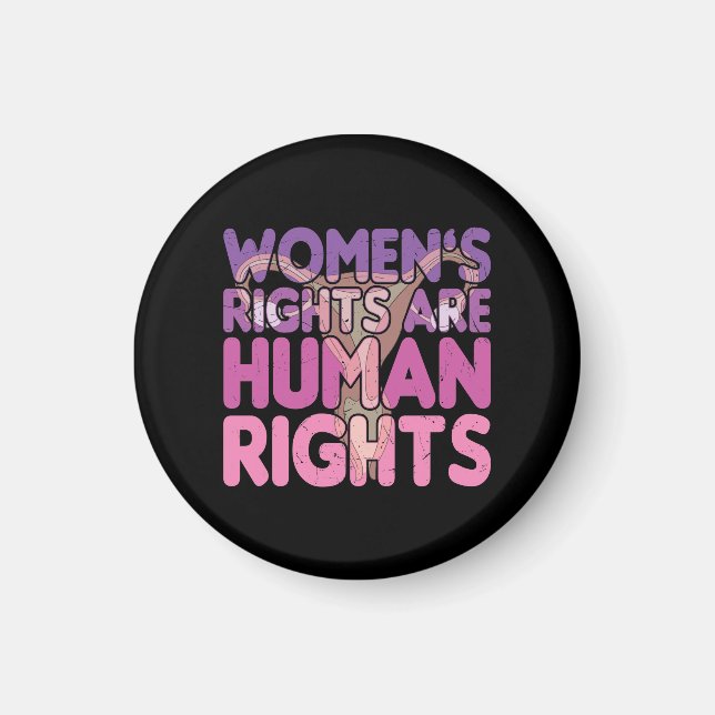 Imán Los derechos de la mujer son derechos humanos | Pr (Frente)