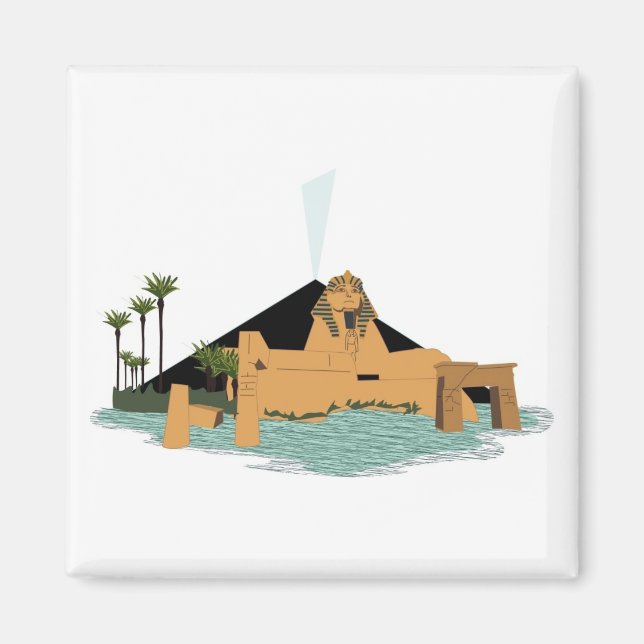 Imán Los destinos de los hoteles Vegas (Frente)