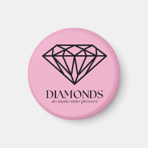 Imán Los Diamantes Se Hacen Bajo Presión Inspiración Ci
