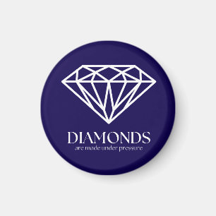 Imán Los Diamantes Se Hacen Bajo Presión Inspiración Ci