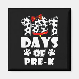 Imán Los días de clases de prea perro de K 100 días est