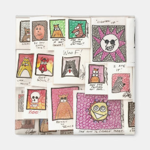 Imán Los dibujos animados de Conroy