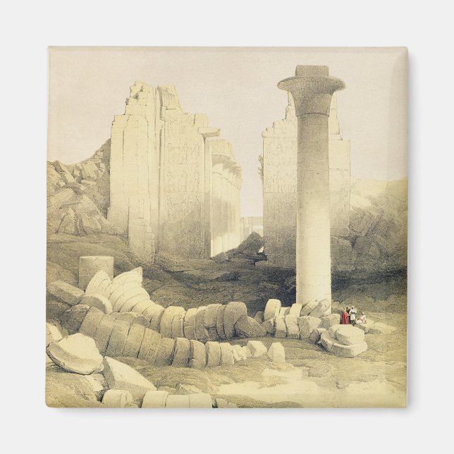 Imán Los Dromos o el Salón Central del Gran Templo de (Frente)