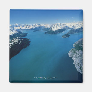 Imán Los E.E.U.U., Alaska, parque nacional del Glacier