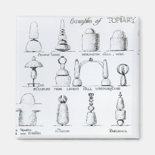 Imán Los ejemplos del Topiary trabajan, 1902 (el