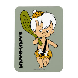 Imán Los escombros de los Flintstones el Bamm-Bamm