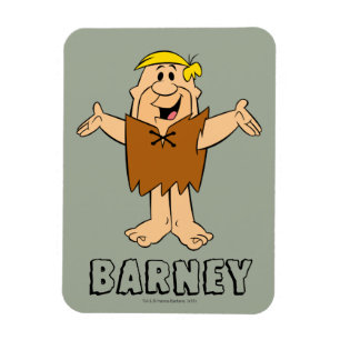 Imán Los escombros de los Flintstones el   Barney