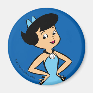 Imán Los escombros de los Flintstones el   Betty
