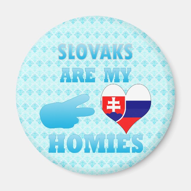 Imán Los eslovacos son mis hogares (Frente)