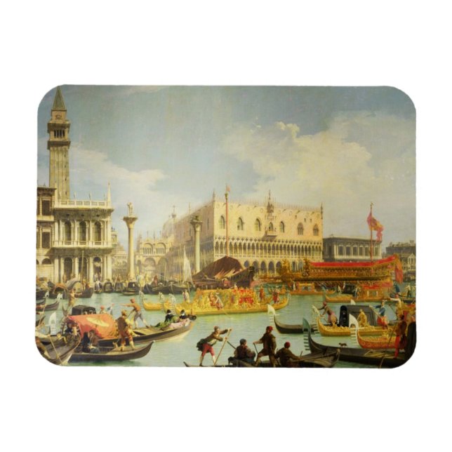 Imán Los esponsales de la perrera veneciana (Horizontal)