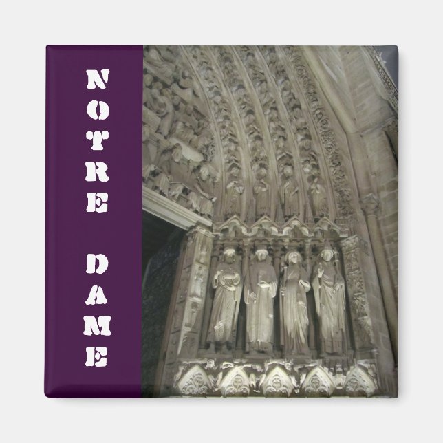 Imán Los estatutos de Notre Dame (Frente)