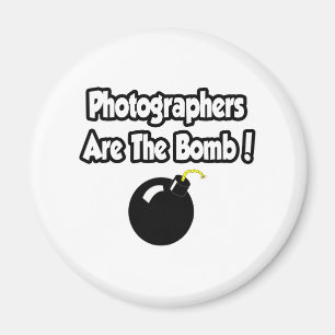 Imán ¡Los Fotógrafos Son La Bomba!