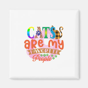 Imán Los gatos de arte son mis favoritos