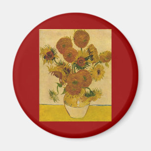 Imán Los girasoles de Vincent van Gogh, 1878