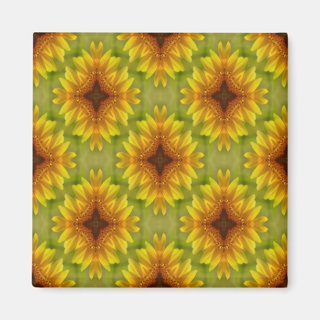 Imán Los girasoles encantados... (Frente)