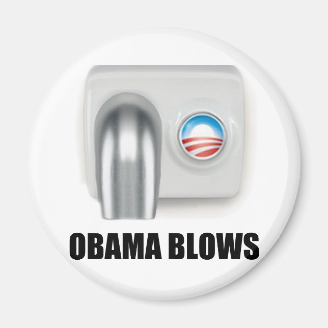 Imán Los golpes de Obama (Frente)