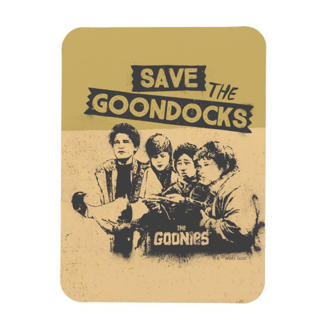 Imán Los Goonies "Salven Los Docks Goon" (Vertical)