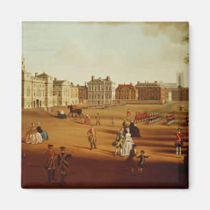 Imán Los guardias de pie del 2° desfile de los caballos