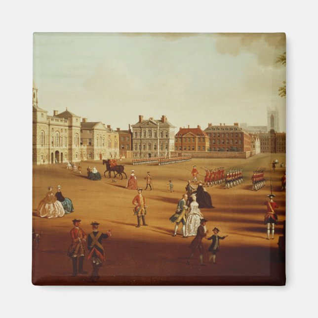 Imán Los guardias de pie del 2° desfile de los caballos (Frente)