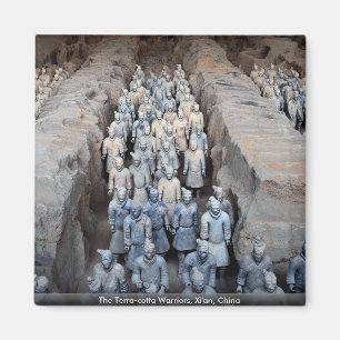 Imán Los guerreros de la terracota, Xi'an, China