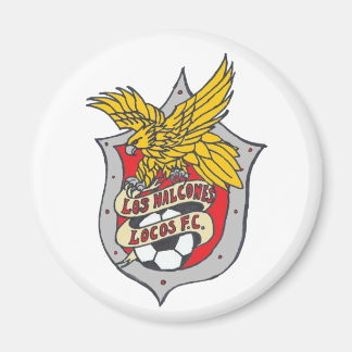 Imán Los Halcones Locos FC - Fridge Magnet Round