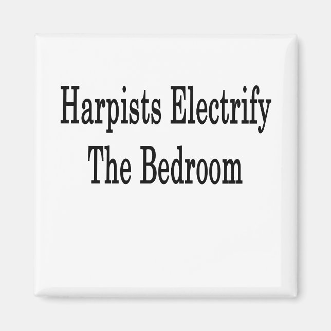 Imán Los Harpistas Electrifican El Dormitorio (Frente)