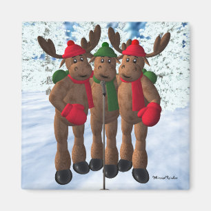 Imán Los hermanos de los alces: Villancico del navidad