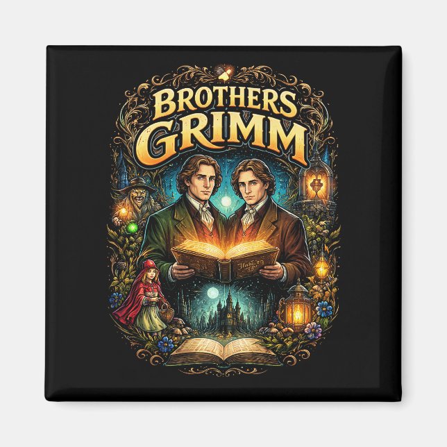 Imán Los Hermanos Grimm (Frente)