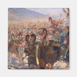 Imán Los héroes de la batalla de Maratón (Rochegrosse)